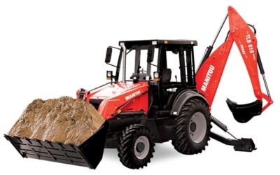 Manitou Backhoe Loader