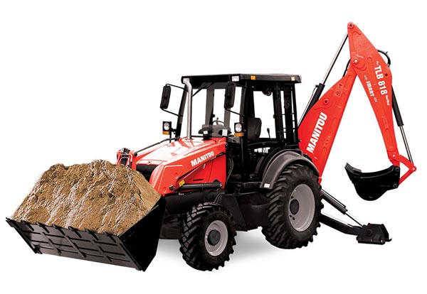 Manitou Backhoe Loader